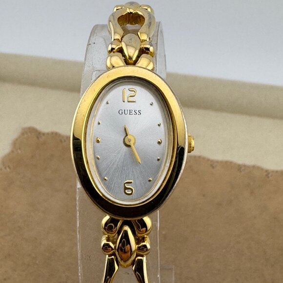 Guess Watch Gold Tone New Battery Great first watch - Picture 1 of 8